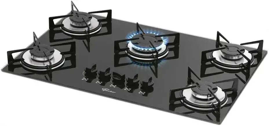 5. Cooktop à Gás 5 Bocas 1642-6985 - Fischer