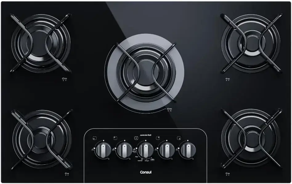 7. Cooktop 5 Bocas CD075AE - Consul