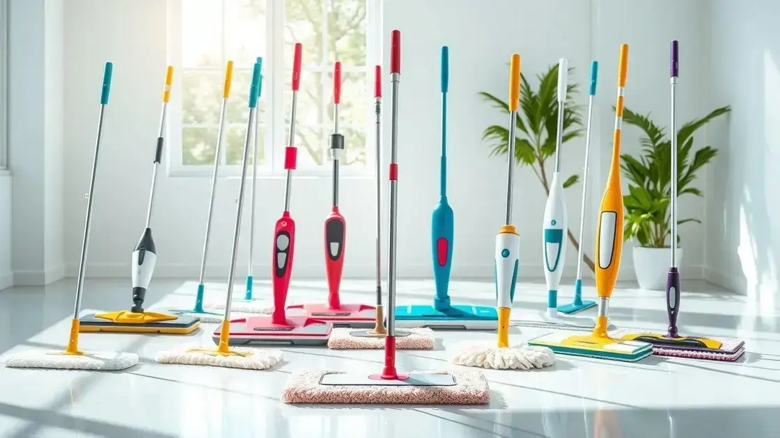 Melhor Mop Para Limpeza Pesada: os melhores em 2026