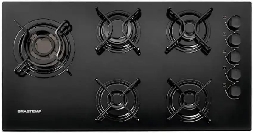 2. Cooktop 5 bocas BDD85AE - Brastemp