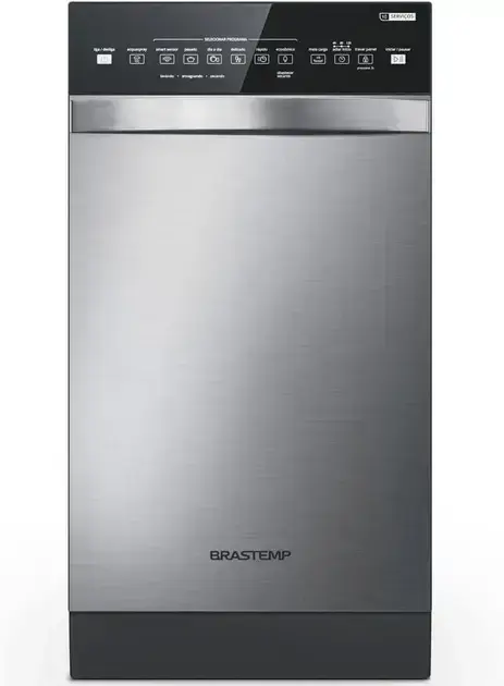 2. Lava-Louças Brastemp Inox com Ciclo Pesado - BLF10BR