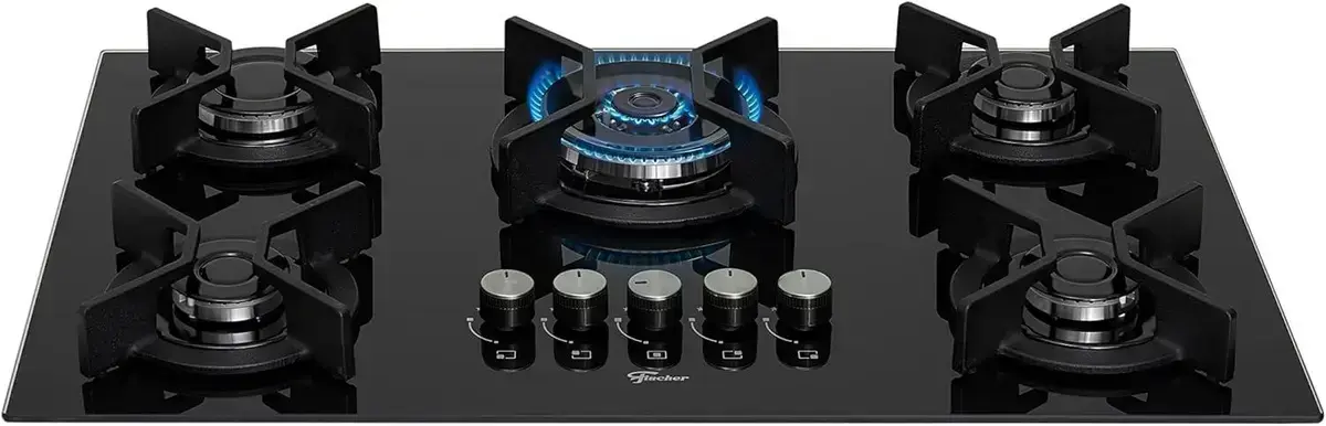 5. Cooktop a Gás 5 Bocas Infinity - Fischer