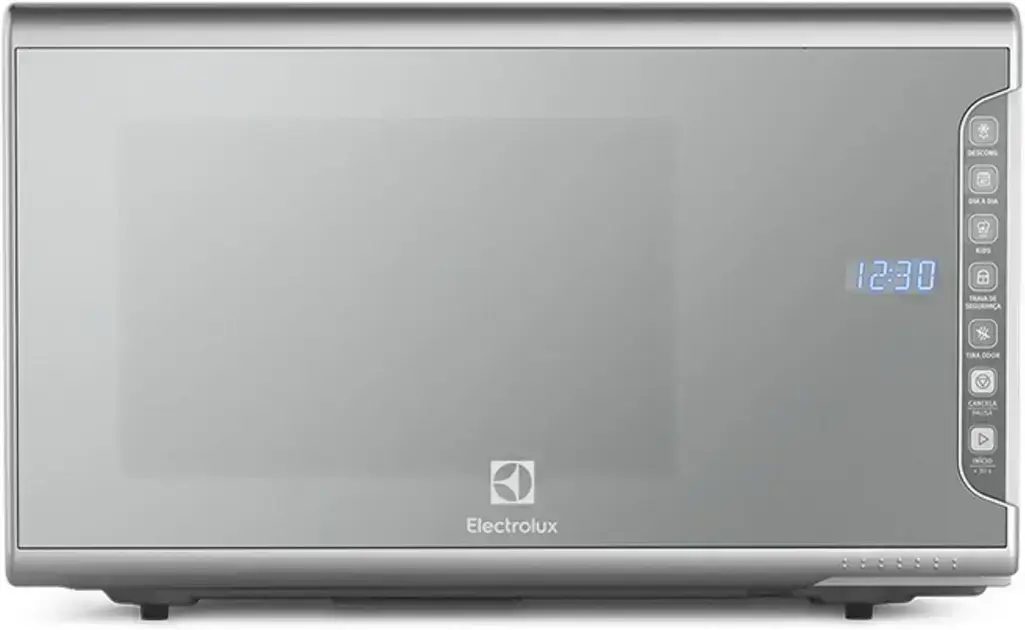 6. Micro-ondas Electrolux Prata com Painel Integrado 31L MI41S - Electrolux